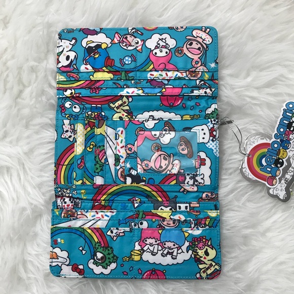 JuJuBe x tokidoki for Hello Sanrio Trifold Wallet - Picture 5 of 7